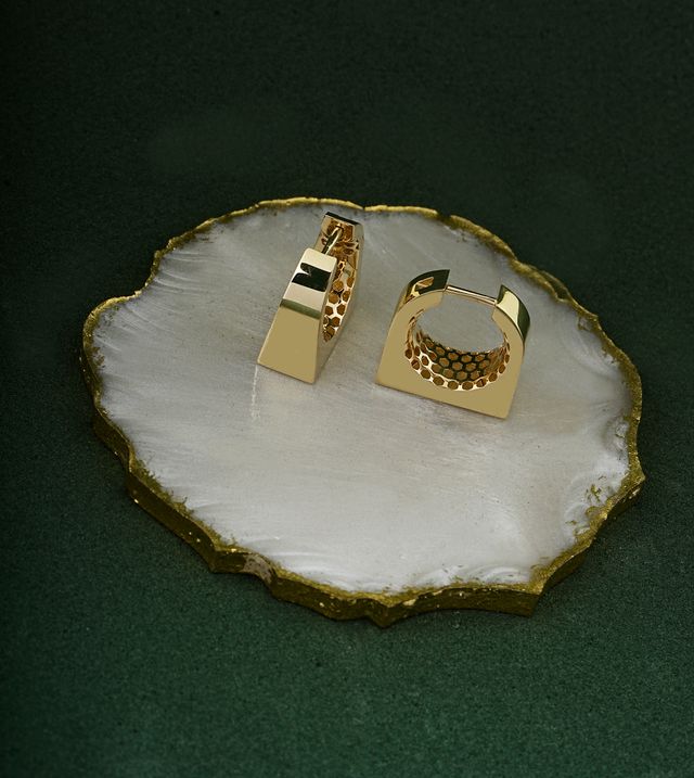 Pendientes de lujo